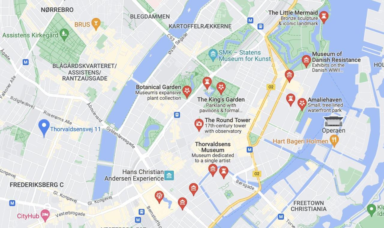 Апартаменты Large & Modern Flats In Family Friendly Neighbourhood Копенгаген Экстерьер фото